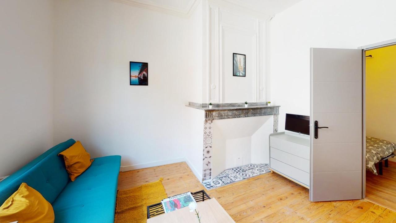 Hypercentre Toulouse 6 Joli Appartement Climatise Et Equipe Luaran gambar